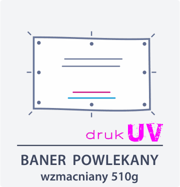 baner powlekany 510 g druk UV Drukarnia DGprint.pl