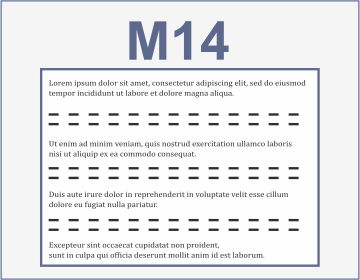 pieczątka M14 - ikona