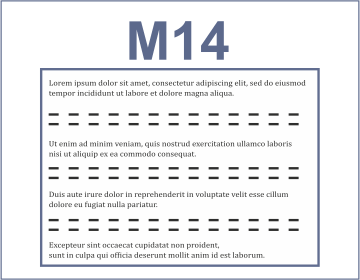 pieczątka M14 - ikona tył