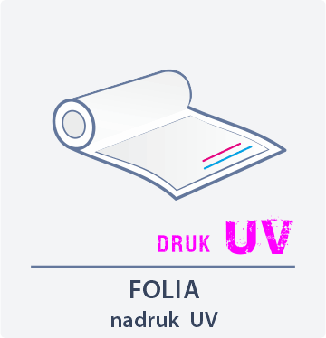 Folia nadruk UV - tył