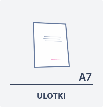 ulotki a7 Drukarnia Dgprint.pl A