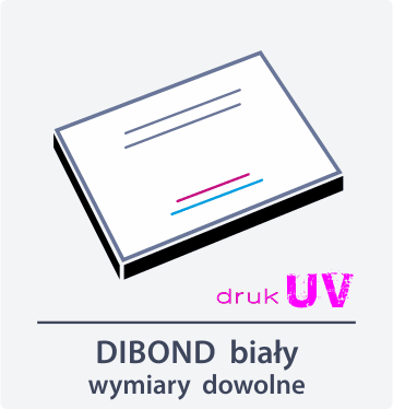 Płyty DIBOND nadruk UV format dowolny