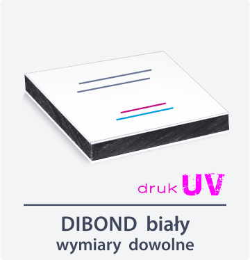 Płyty DIBOND nadruk UV format dowolny - tył