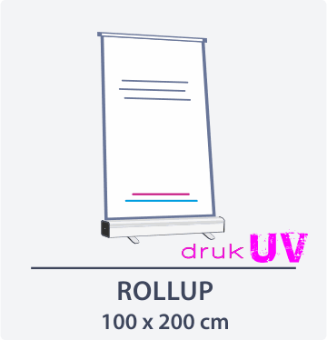 ikona rollup UV 85x200 Drukarnia DG 1