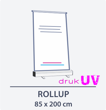 Roll-up UV 85x200 - tył