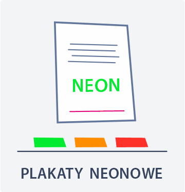 ikona plakaty neonowe Drukarnia DGprint.pl 4