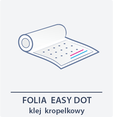 Folia Easy Dot matowa - tył