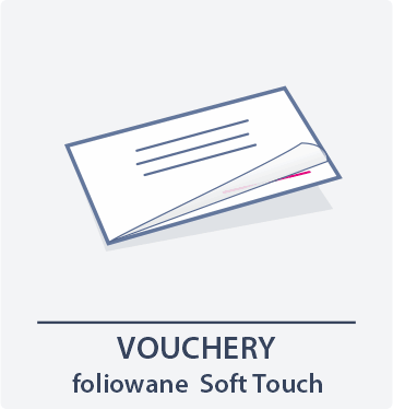 Vouchery foliowane Soft Touch - ikona