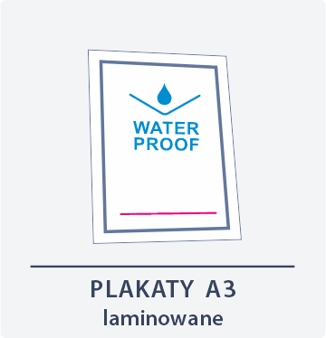ikona plakat Laminowany A3 - Drukarnia DGprint.pl