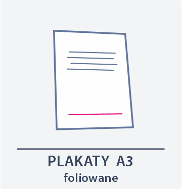 ikona plakat Folia A3- Drukarnia DGprint.pl