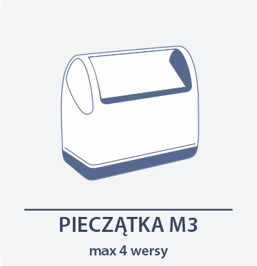 ikona pieczątka M3 Drukarnia DGprint.pl