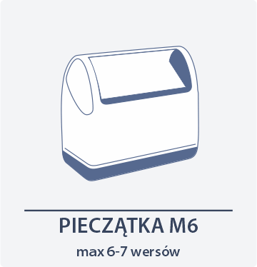 ikona pieczątka M6 Drukarnia DGprint.pl