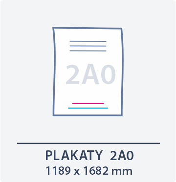 ikona plakat 2A0 - Drukarnia DGprint.pl