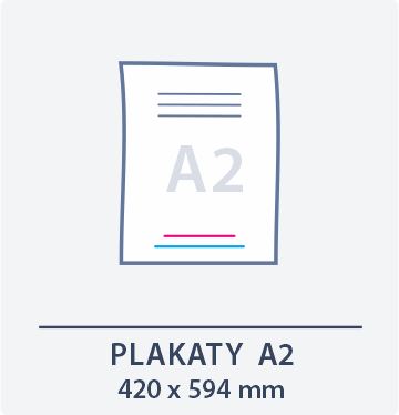 ikona plakat A2 - Drukarnia DGprint.pl