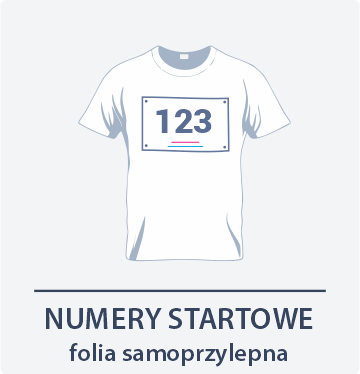 numery startowe folia samoprzylepna Drukarnia Dgprint.pl A