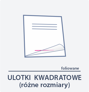 ulotka foliowana kwadratowa Drukarnia Dgprint.p