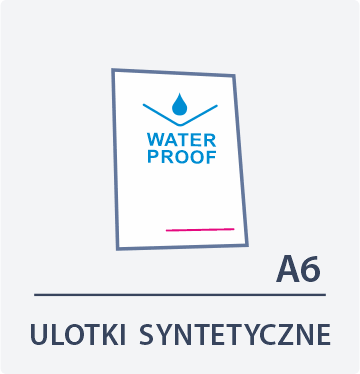 ikona ulotki a6 syntetyczne Drukarnia Dgprint.pl