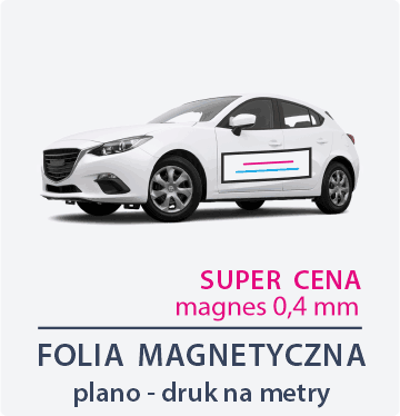 folia magnetyczna PLANO 0,4mm DGprint.pl B