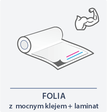 folia mocny klej + laminat dgprint.pl