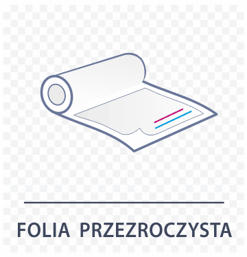 folia przezroczysta Drukarnia DGprint.pl